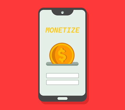 Earning revenue from mobile application